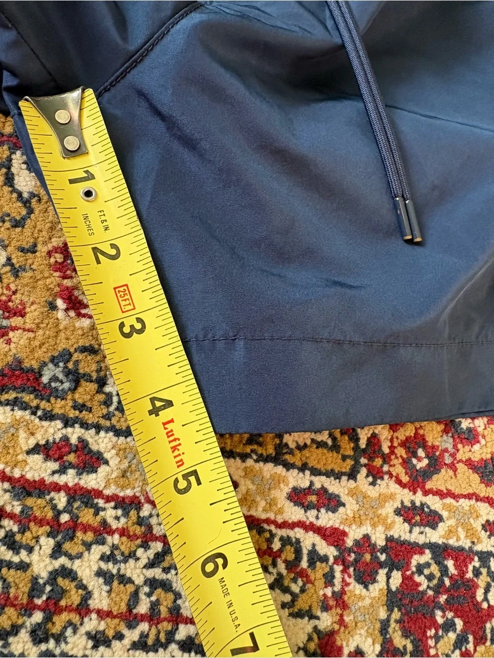 Calvin Klein Men's Dark Navy Swim Shorts with Drawstring